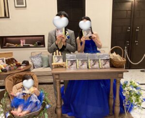 結婚式の写真