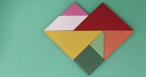 タングラム　知育　おもちゃ　パズル